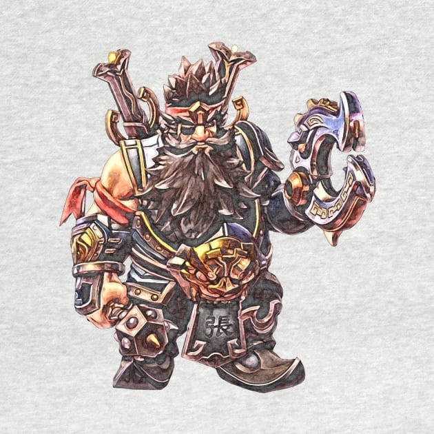 Overwatch Torbjorn Zhang Fei Skin by Green_Shirts